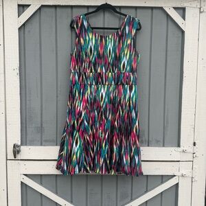 Calvin Klein Colorful Women Dress Size 14